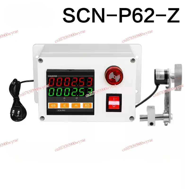 Intelligent digital display generator tachometer speedometer linear speedometer frequency roller encoder alarm P62-Z