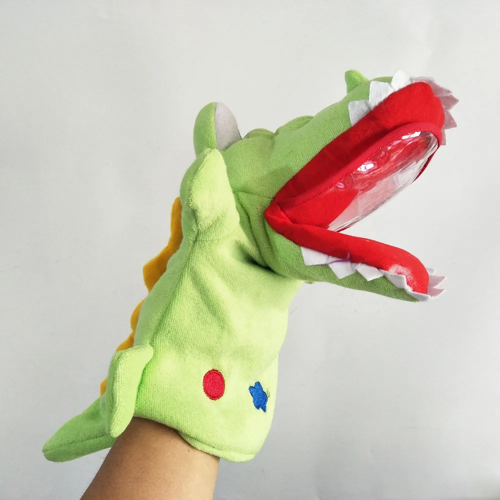Haai Kikker Krokodil Handpop Knuffel Voor Kind Verjaardagscadeau