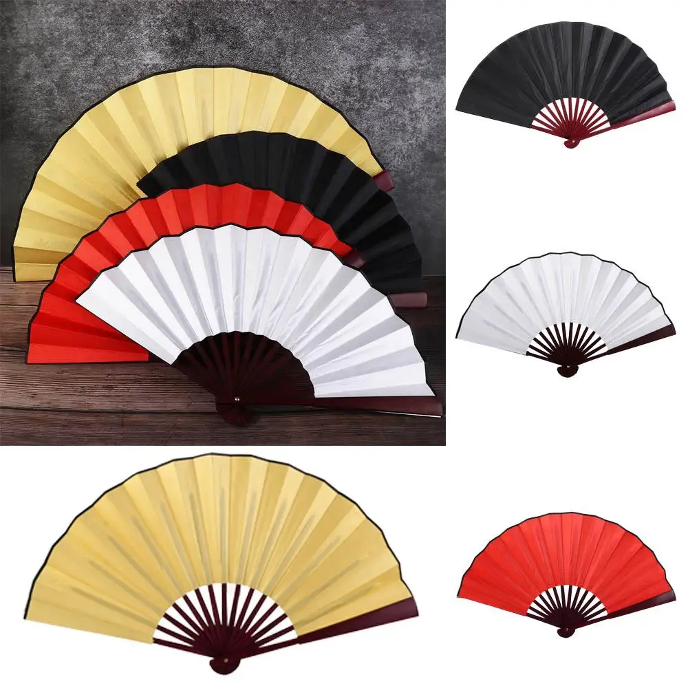 Graffiti Drawing DIY Wedding Blank Cloth Decoration Folding Fan Hand Folding Fan Party Home