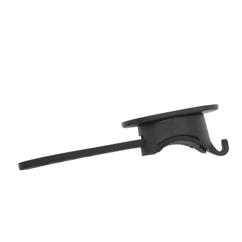 Adjustable Bike Stem Mount Black Lightweight Handlebar Cell Phone Holder Plastic Easy Installation Front Cycle Mount