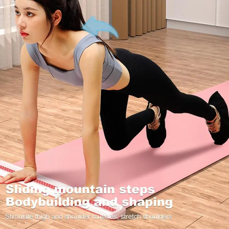 Fitness Sliding Mat Non-slip Workout Pad Shape Up Talisman Indoor Sports Equipment For Running Stretching Home Workouts