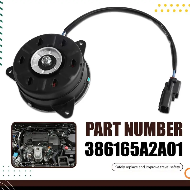 NEW-A/C Condenser Fan Motor 38616-5A2-A01 A/C Fan Motor