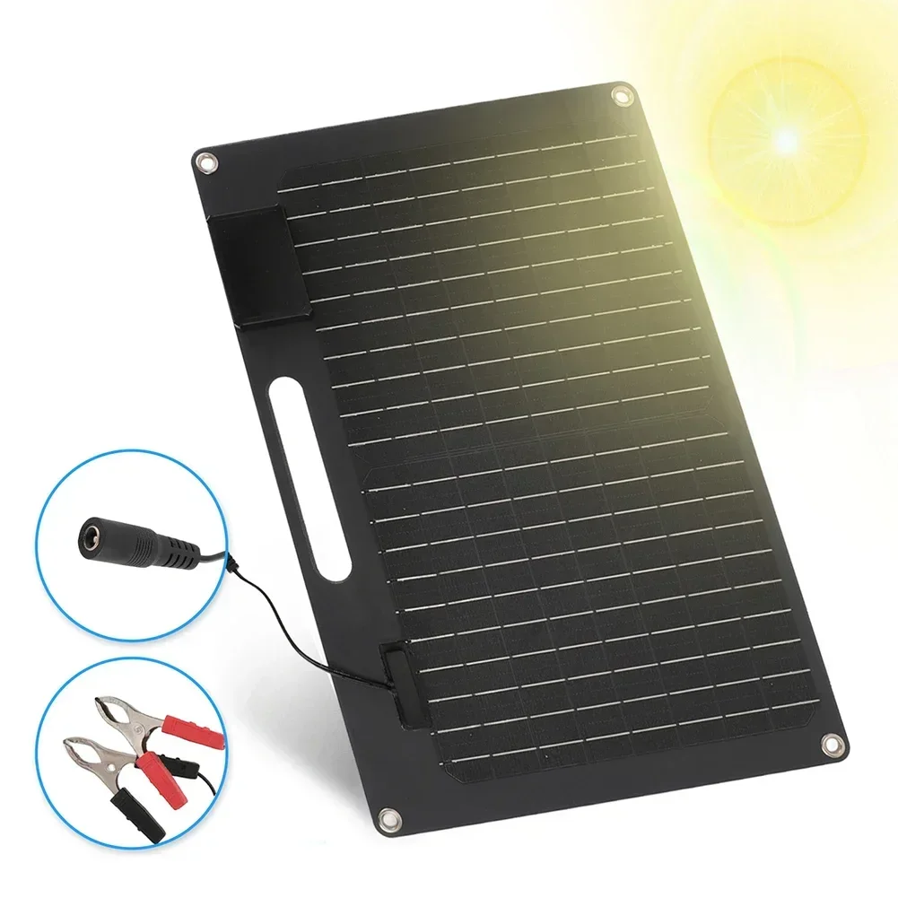 80W 20V Solar Panel, Lightweight And Portable Flexible 80W Monocrystalline Solar Panel Kit For RV Car Home Solar System