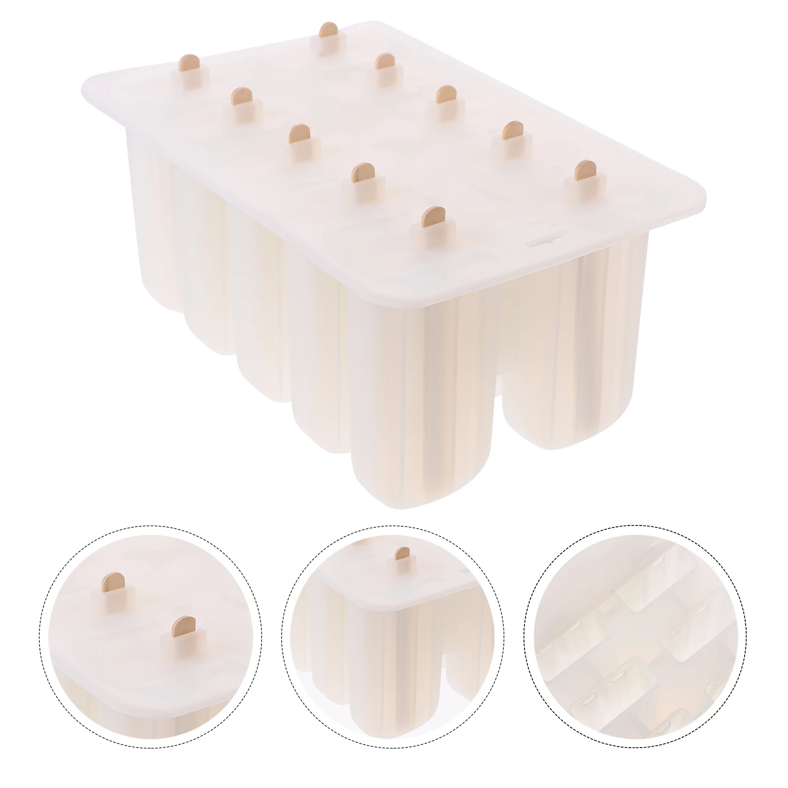 

1pcs Popsicle Premium Diy Mold Reusable For Making Ice Cream Popsicles Water Milk Fruit Easy Demold Kitchen Bar Tool