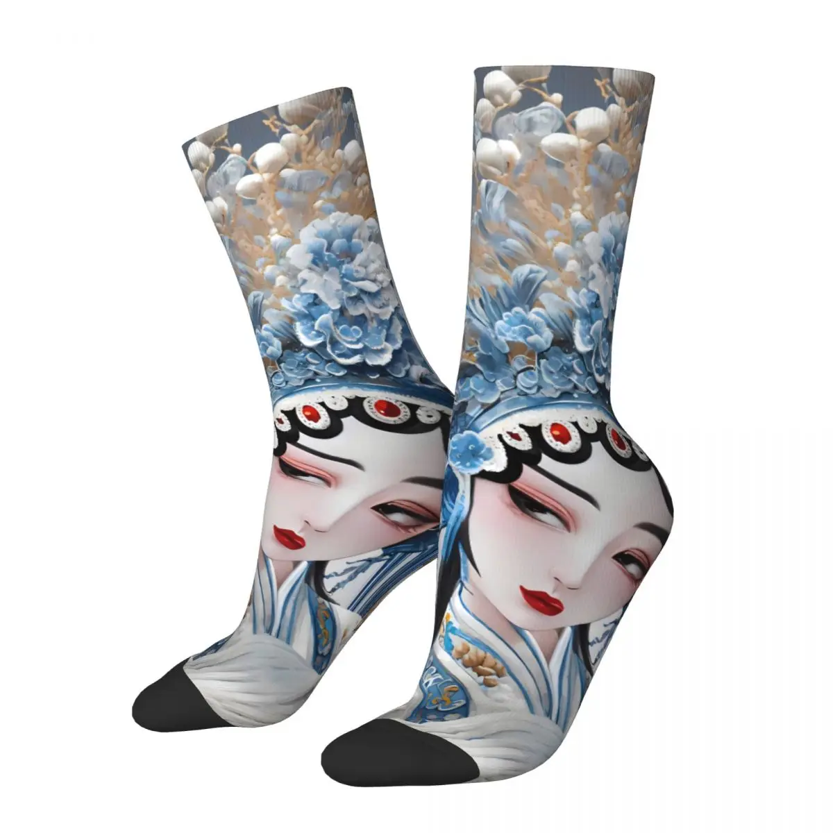 

Traditional Opera Sock Printed Man Polyester