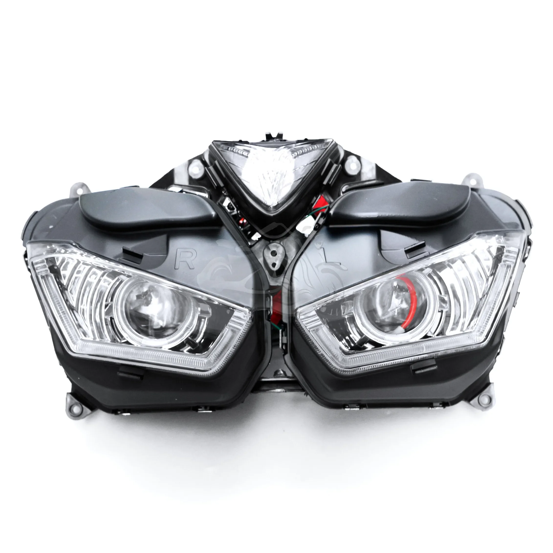 Fit For Yamaha 2013 - 2018 YZF-R25 YZF-R3 Motorcycle Demon Angel Eye HID Projector Headlight YZF R25 R3 2014 2015 Head Light