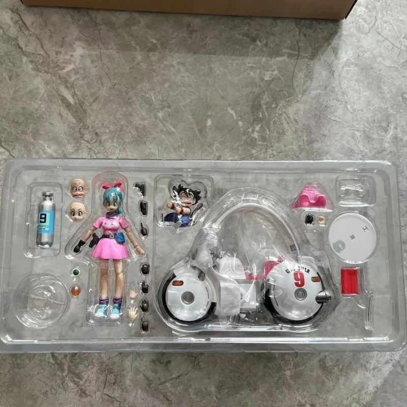 

В наличии: Коллекционные фигурки Black Hole Dragon Ball SHF Hoipoi Capsule No.9, Мотоцикл Бульмы, Бульма, Гоку, аниме-фигурки, модельные игрушки