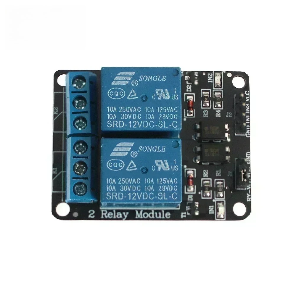 Picture 6: 1/2/4/6/8 Channel Relay Module with Optocoupler 5V/12V/24V Relay Module with Indicator Light for Arduino PLC Automation
