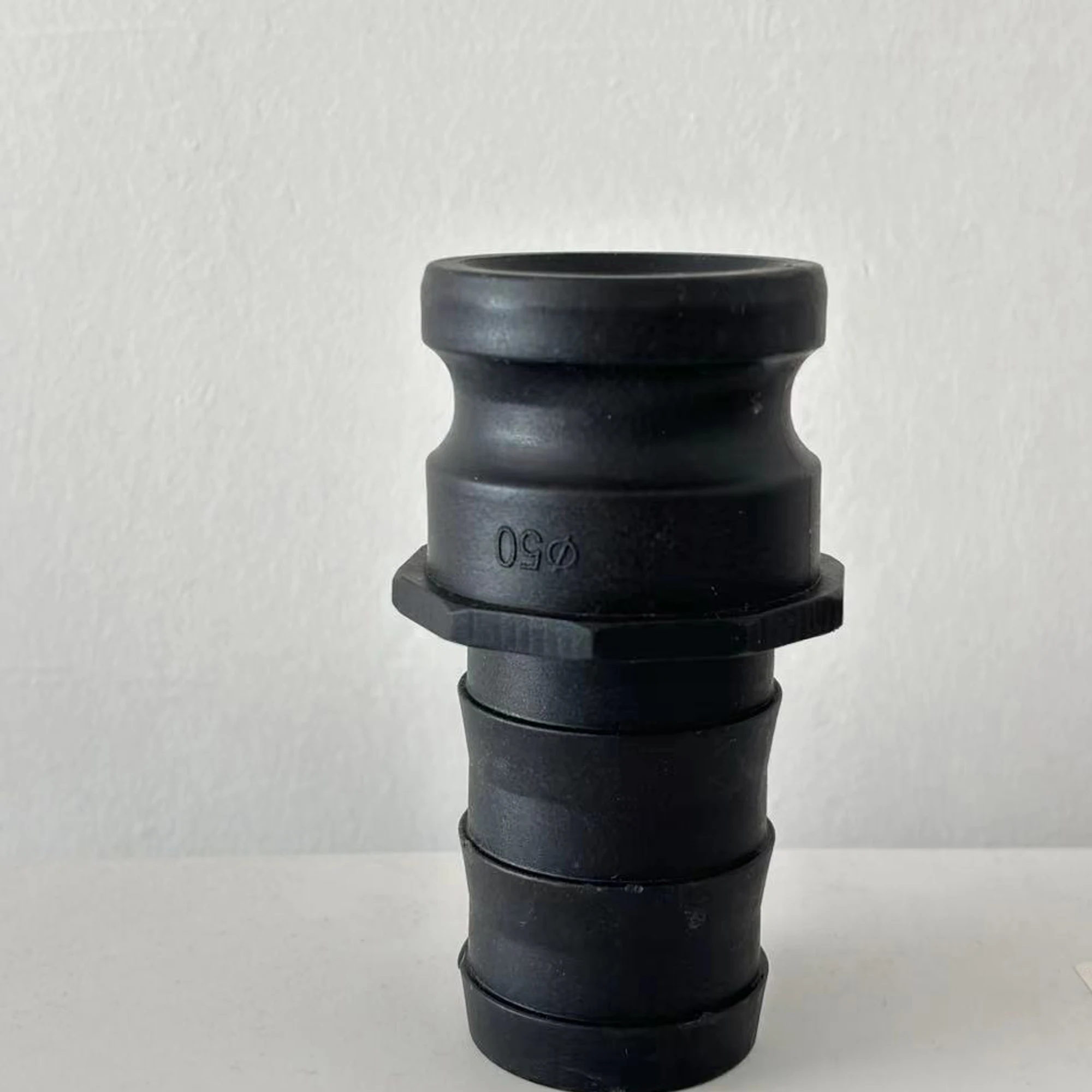 2 polegadas tipo F plástico PP conexão rápida acoplamento de mangueira flexível tipo E acessórios Camlock