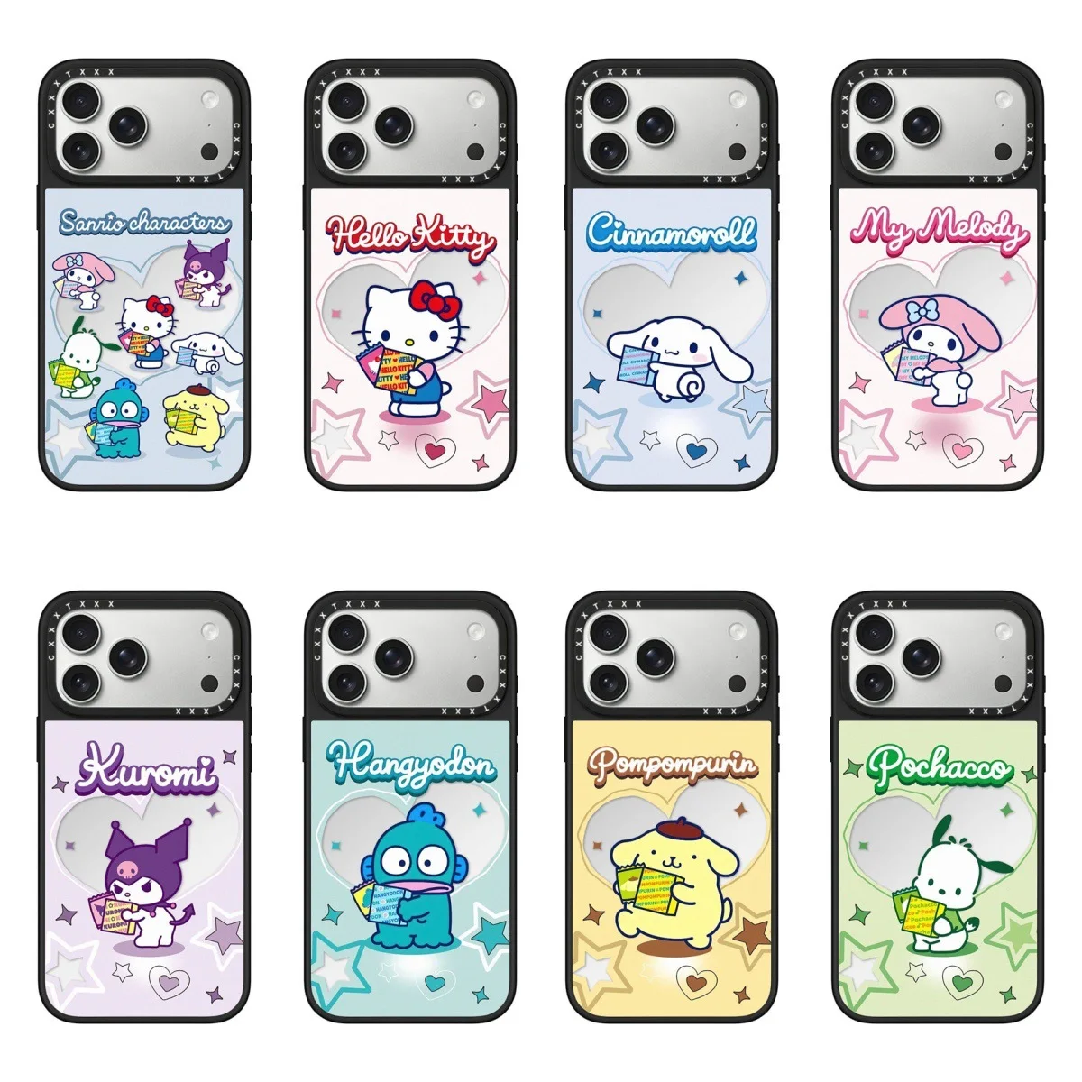 Cute Cartoon MagSafe Phone Case for iPhone, Magnetic Wireless ChargingCase Kawaii Pattern ShockproofProtective Cover iPhone18pro