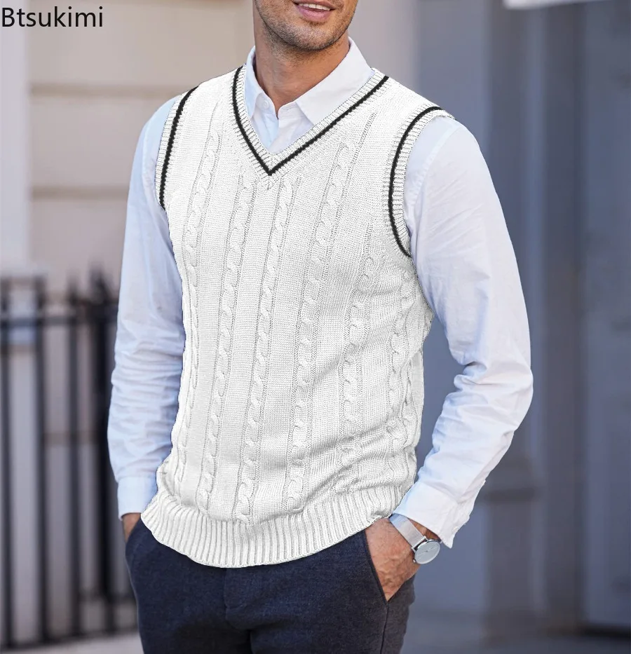 Thumbnail 3 - #75 Best Mens Knit Sweater Vests to Buy In 2026