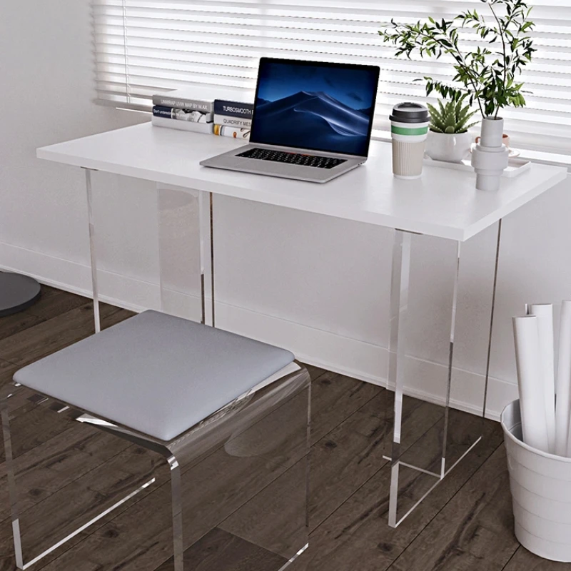 

High Quality Designer Living Room Computer Desk Household Study Desk Black Retro Home Office Desks Mesa De Trabalho Furniture