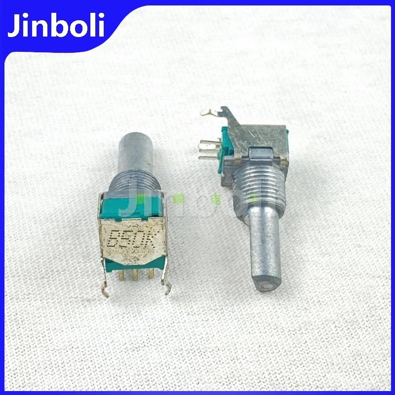 2PCS RK09 Type B50K Horizontal 3Pins Single Speaker Amplifier Left And Right Channel Balance Volume Potentiometer