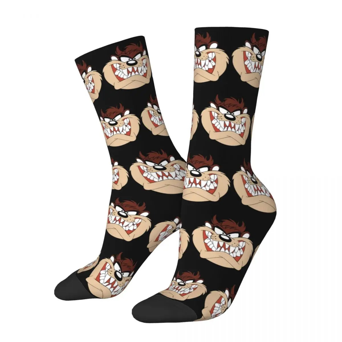 Tasmanian Devil High elasticity polyester Men and Women printing Socks,Motion Applicable throughout the year Dressing Gift