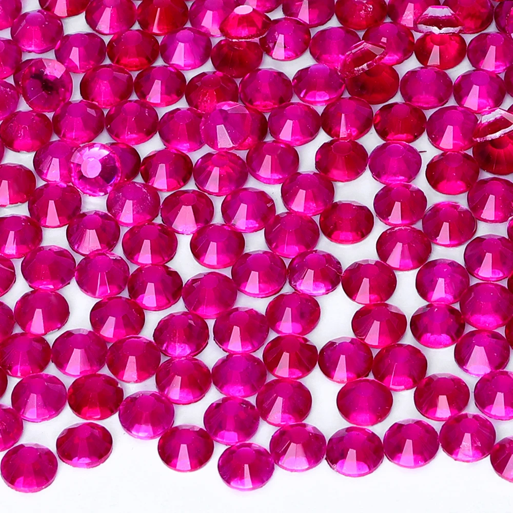 

SS3-SS30 Flatback Non Hotfix Crystal Strass Glitter Cтразы Glass Rhinestone 3D Nail Gem Nail Accessories for Nail Art Decoration