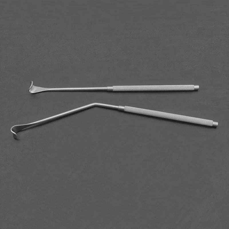 Retractor Médico Quirúrgico de raíz de nervio, extractor de vena intracraneal, gancho de sonda, ortopédico de columna vertebral