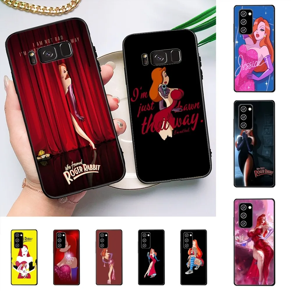 J-Jessica R-Rabbit Sexy Phone Case For Samsung J 7 Plus 7core J7 Neo J6 Plus Prime J6 J4 J5 Mobile Cover