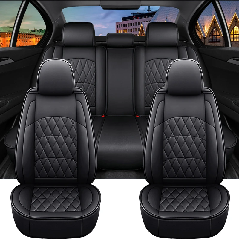 

Full Coverage Universal Pu Leather Car Seat Covers for CHEVROLET Cruze Blazer Captiva Camaro Aveo Malibu Equinox Car Accessories