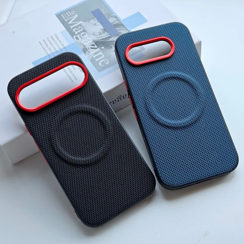 

For Google Pixel 10 Pro XL Case Luxury PU Leather Magnetic Wireless Charging Protective Back Cover For Google Pixel 9 Pro XL 9A