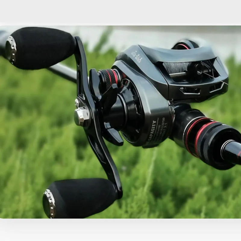 

2022 New 17+1BB 7.3:1 High Speed Baitcasting Fishing Reel Lure Casting Magnetic Brake Fishing Reel Smooth Wheel Tool Equipment