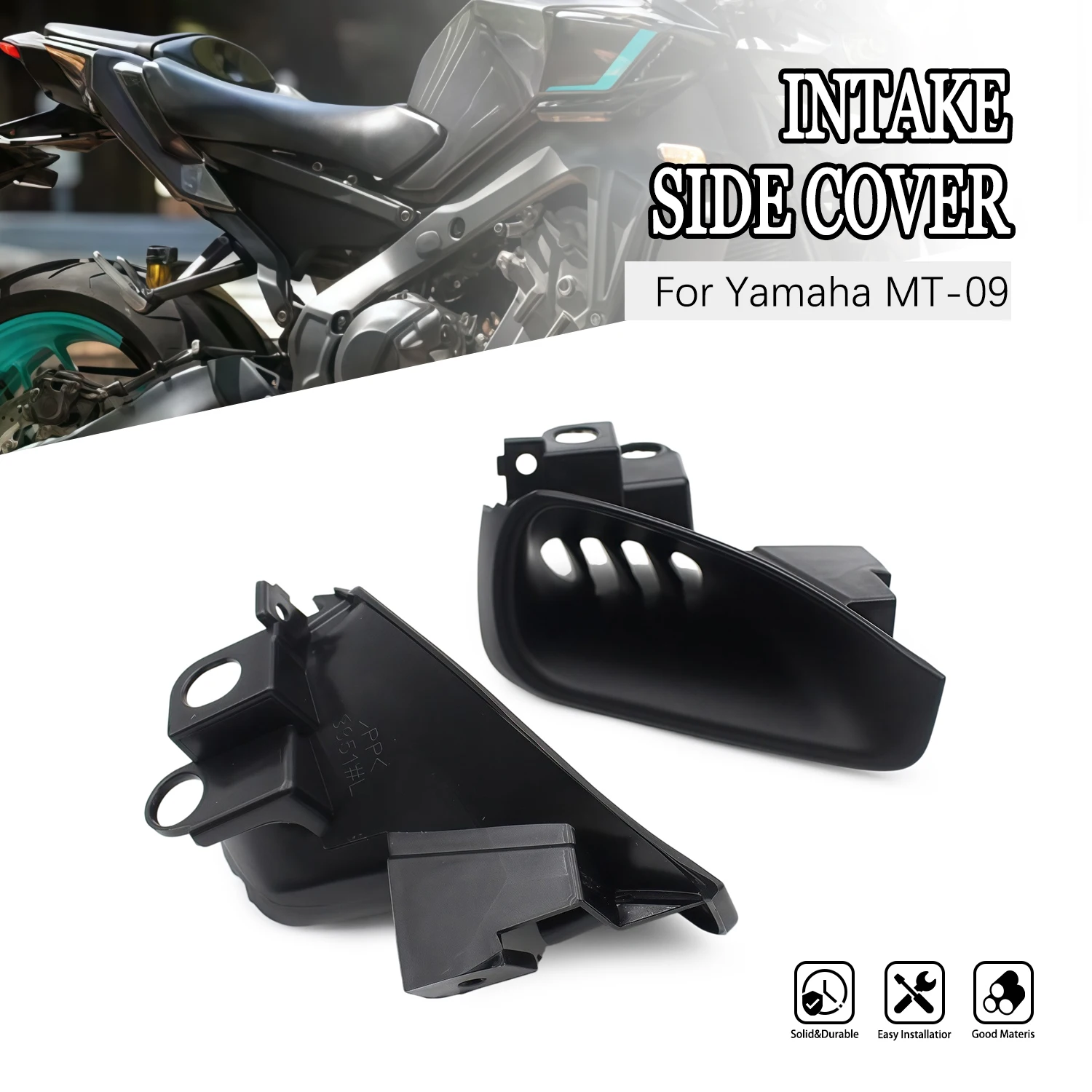 

Accessories Moto For YAMAHA MT09 2021-2024 MT09 SP 2021-2024 Front Tank Air Intake Vent Cover Fairing