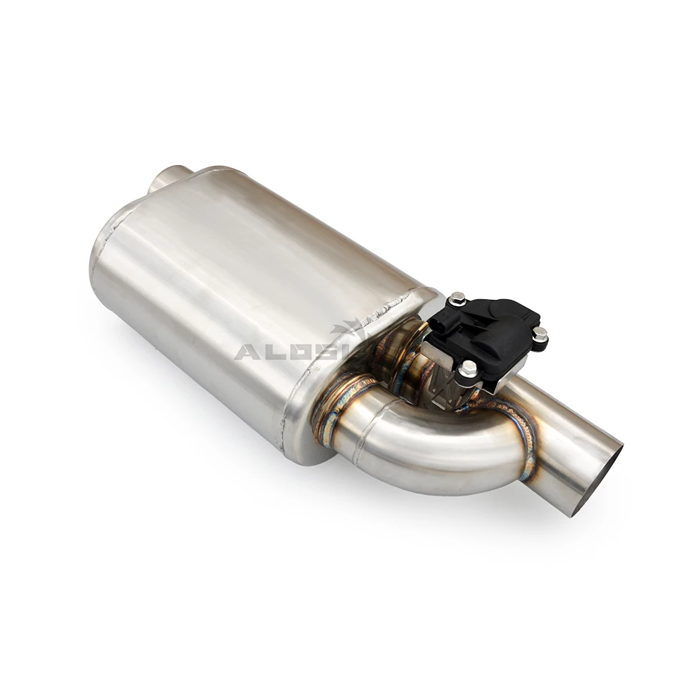 OEM Exhaust Pipe Muffler for universal resonator with valve control, stainless steel exhaust valve control Muffler Cutter