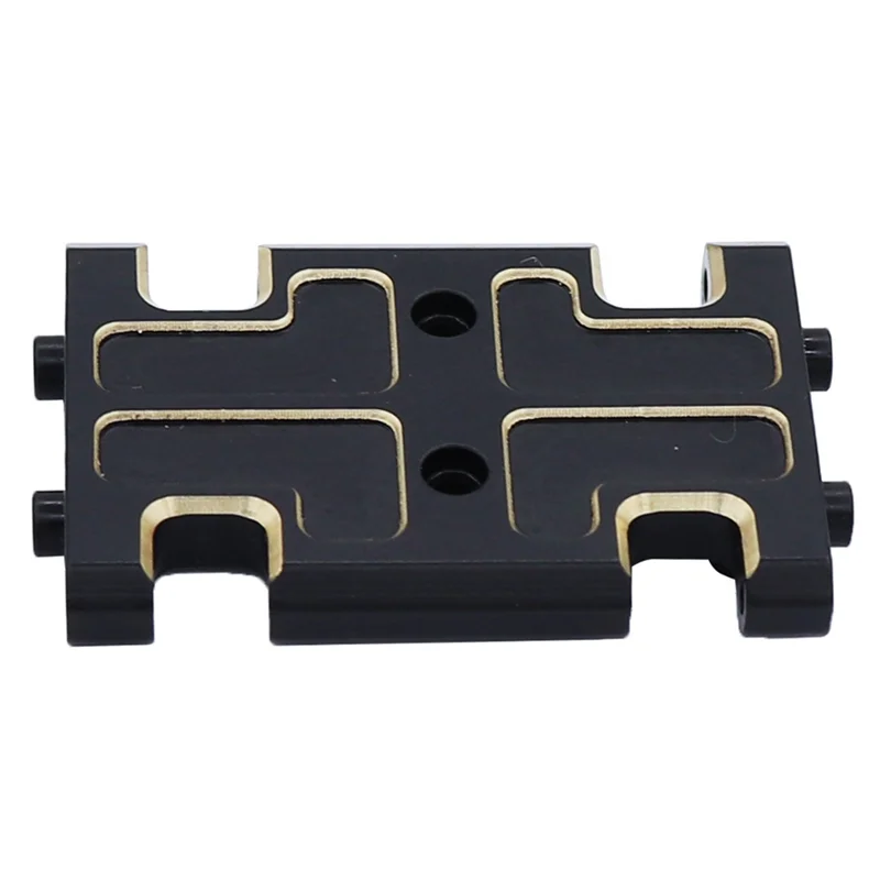 A63T-1 ชิ้นทองเหลืองแชสซีแผ่นกันลื่นเกียร์อะไหล่อุปกรณ์เสริมสำหรับแกน AX24 1/24 RC Crawler รถอะไหล่อัพเกรดอุปกรณ์เสริม