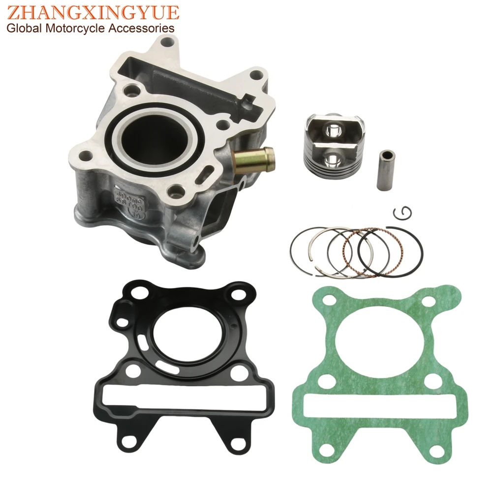 Scooter Cylinder Kit For Yamaha YW50FX Zuma XC50 Vino BX50 Gear CE50 Jog NS50F Aerox 4 XF50 50cc 4T 3B3-E1311-00