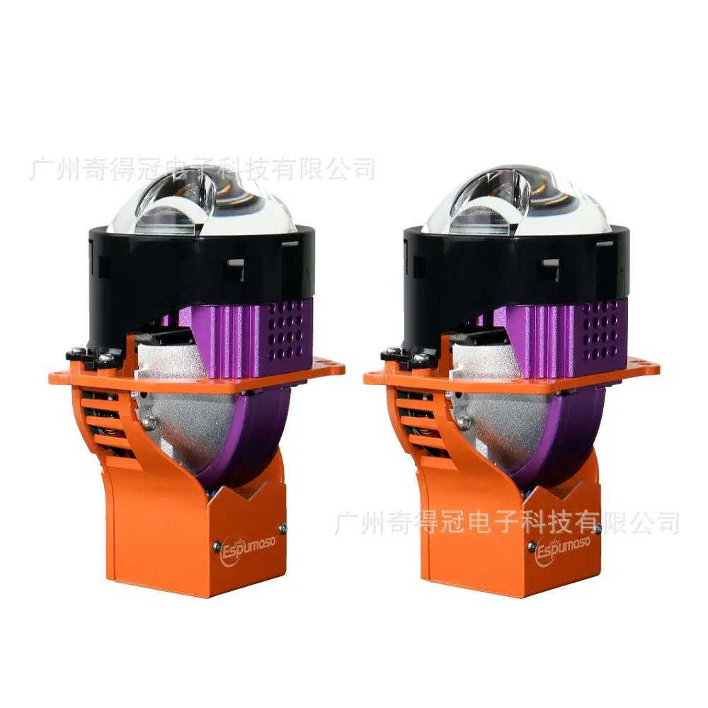 3 inch laser lens car led headlight K106 high power three direct far and near integrated headlight