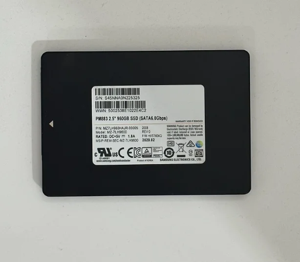 

For PM883 960G SATA3.0 2.5-inch SSD