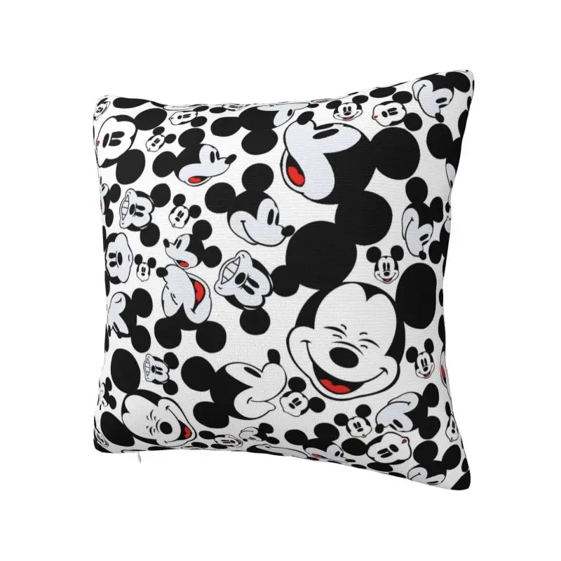 Custom Nordic Mickey Mouse Throw Pillow Covers Home Decor 3D Print Sofa Cushion Cover Polyester Cozy Pillowslip Dakimakura