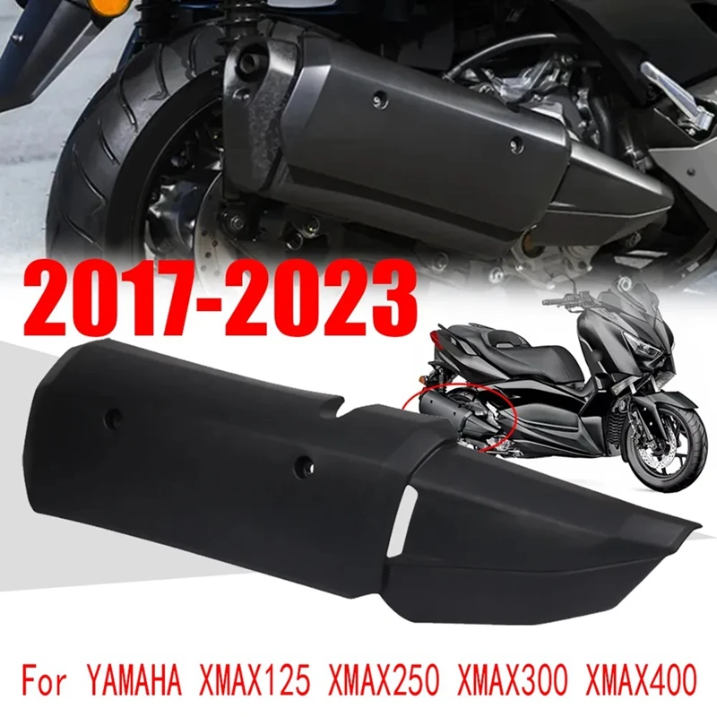 Motorcycle Exhaust Pipe Exhaust Pipe Protector Heat Cover Muffler Cover For YAMAHA XMAX125 XMAX250 XMAX300 XMAX400 Accessories