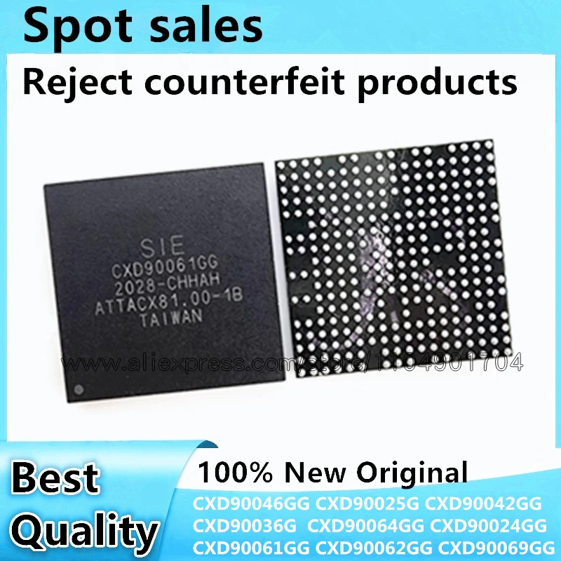 1PCS CXD90046GG CXD90025G CXD90042GG CXD90036G CXD90064GG CXD90024GG CXD90061GG CXD90062GG CXD90069GG BGA 100% New Spot stock