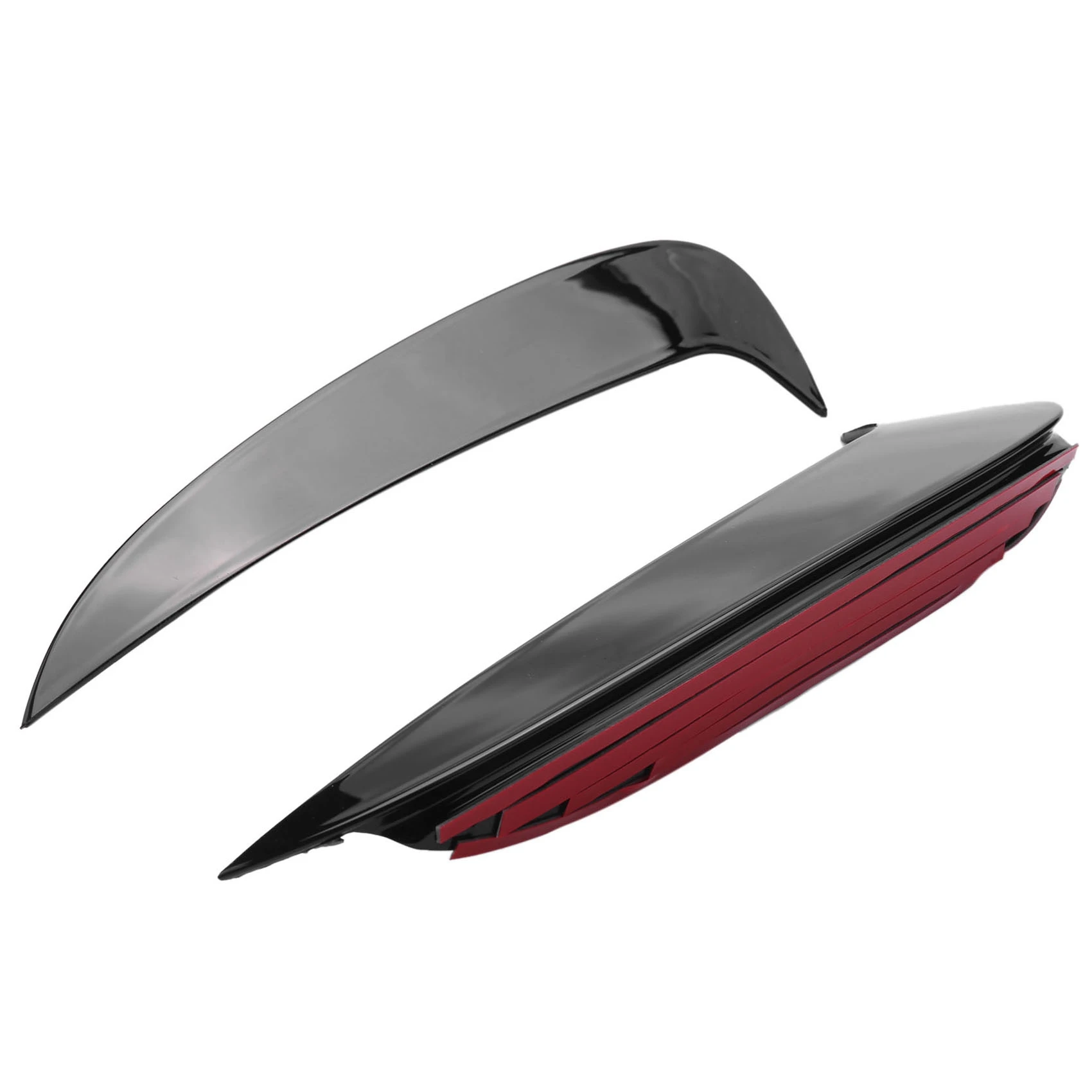 Rear Bumper Spoiler Air Vent Outlet Trim Cover Accessories for E Class E Coupe C238(Black)