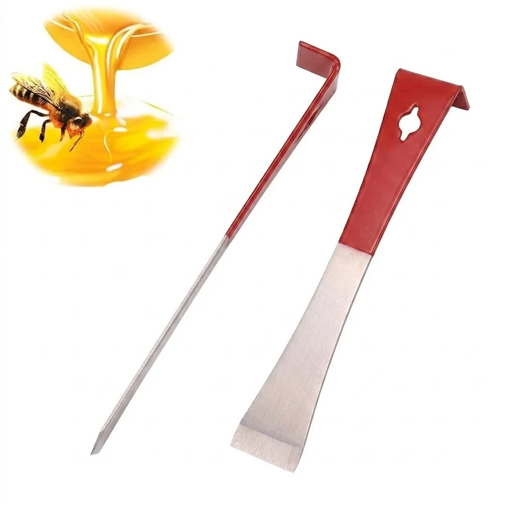 High Quality Paint Scraping Tool Bee Hive Frame Lifter 9 Inch Steel Hive Tool for Beekeepers Multi Purpose Scraper and Lifter