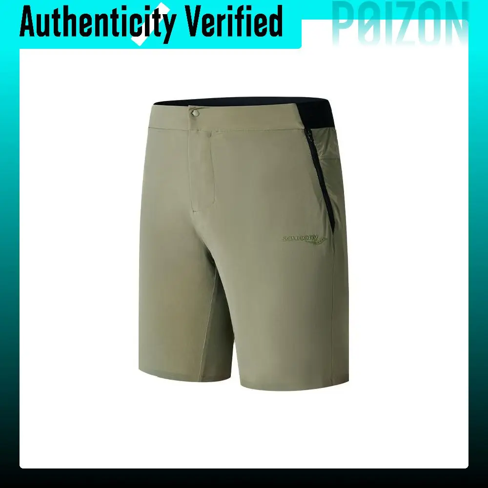 Saucony Sports Shorts Men's Willow Green Moderate SC2239078-2