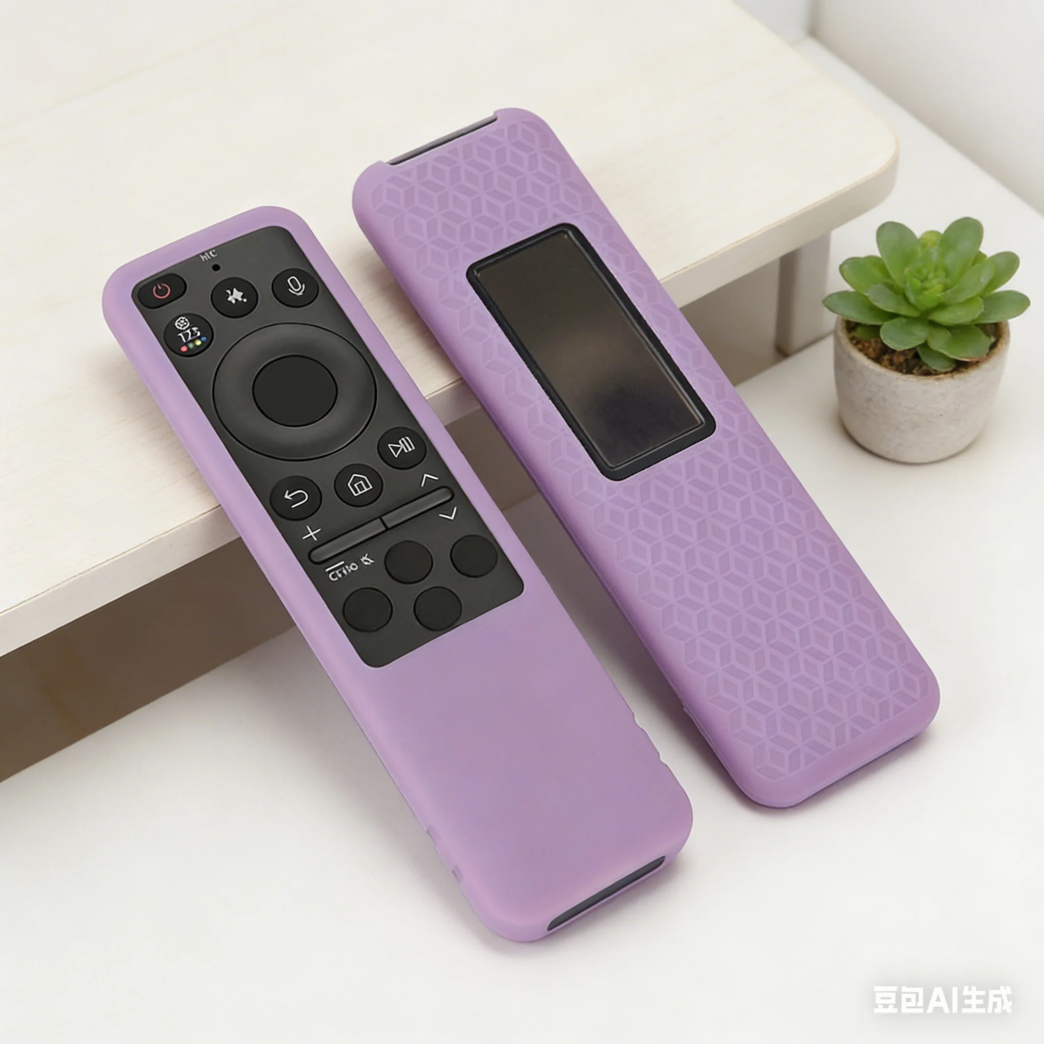 

Remote Control Silicone Case For Samsung BN59-01480A Solid Color Shockproof Anti-drop Remote Control Soft Protective Sleeve