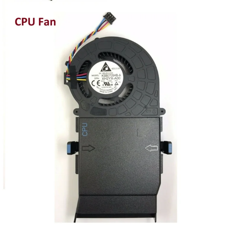 New KSB0705HB-A XH2YX For Dell Alienware ALWAR-2508 Alpha CPU Cooling Fan 0XH2YX