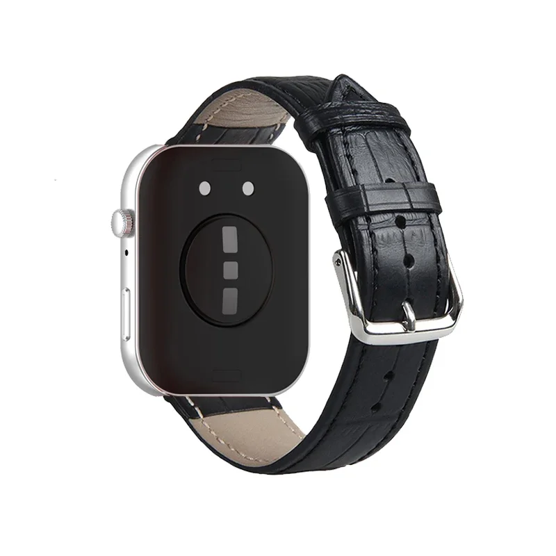 Ремешок + соединитель качественный кожаный ремешок для Huawei Watch Fit 3 Fit3 сменный Браслет