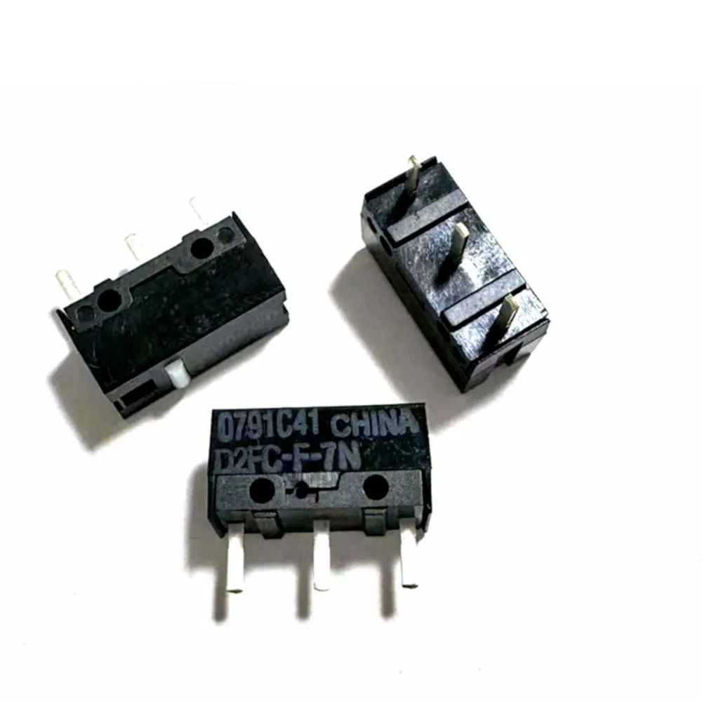 Оригинальная мышь D2FC-F-7N для G602 Logitech G700S Micro G500s Touch, 7-кнопочный 3-контактный микропереключатель RAT