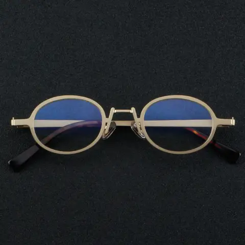 1868 Myopia Glasses, Fashionable and Exquisite, High-Quality Customized Glasses Frame, Metal Reading Glasses, Presbyopia Glasses