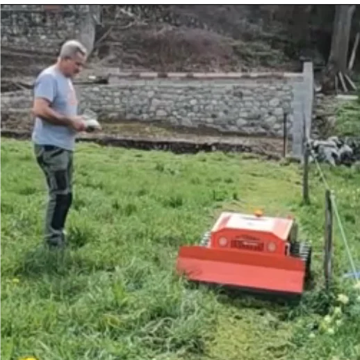 Automatic Grass Trimmer Electric AI Robot Lawn Mower