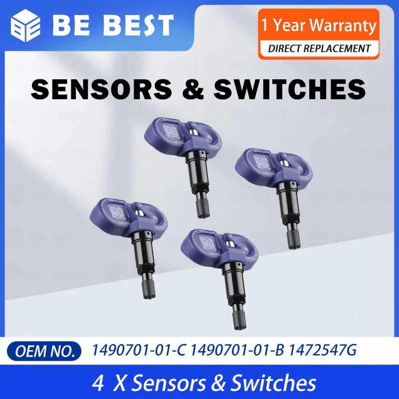 1490701-01-C TPMS Sensor Bluetooth Tire Pressure Sensor For Tesla Model 3 Y X S 149070101B 149070101C