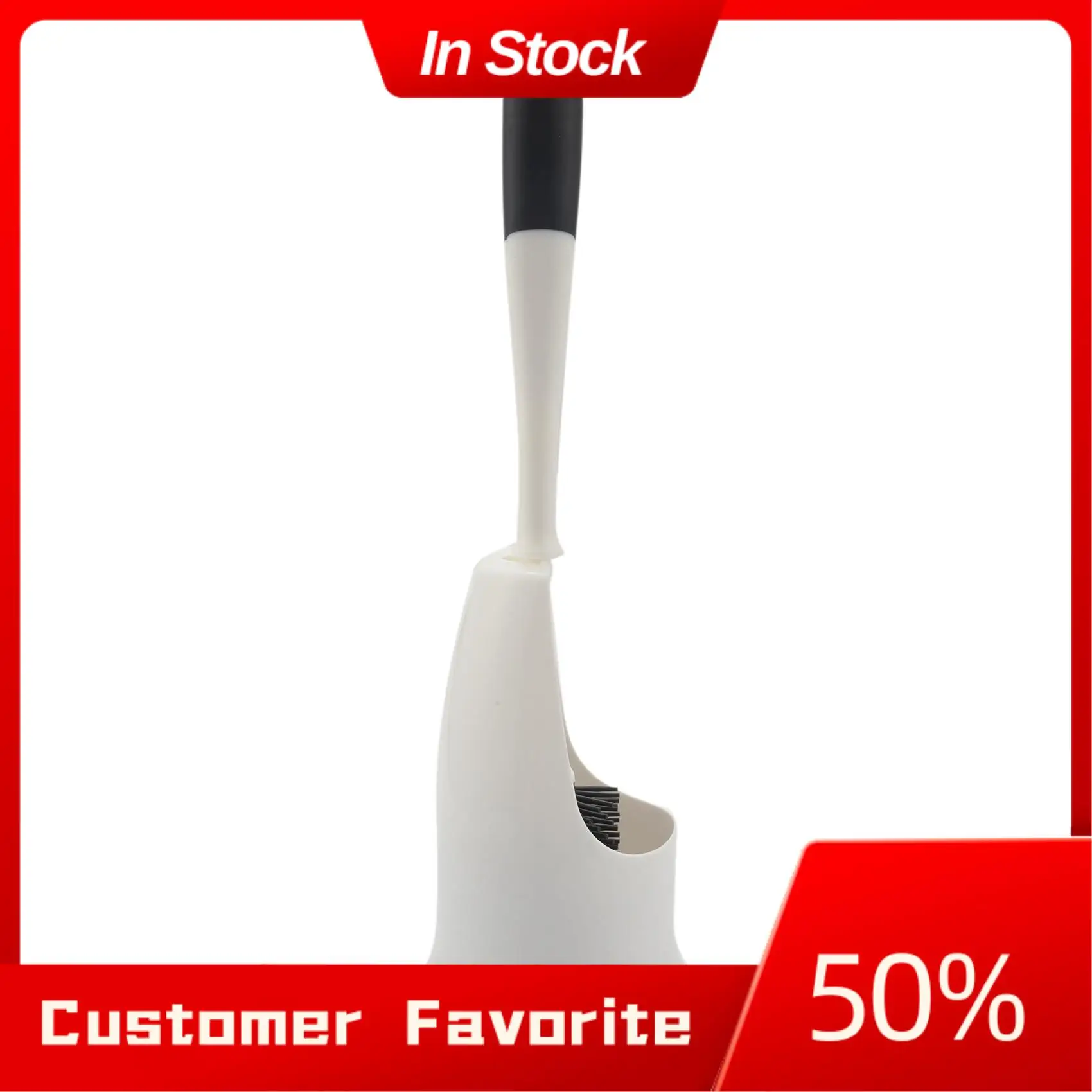 

AT03 Верхняя щетка для унитаза и держатель, набор щеток для чистки унитаза, щетка для губ под ободом и контейнер для хранения для ванной комнаты