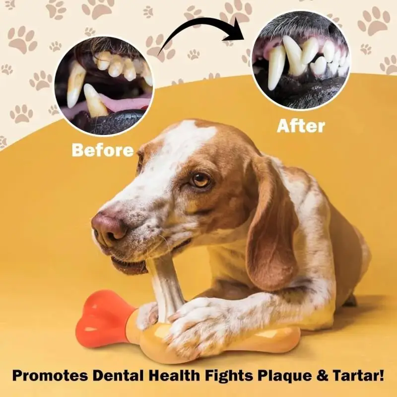 

Pet Dog Treat Grinder Fixer Chewing Wood Bracket Durable Nylon Bite Resistant Chew Toy Amazon Popular Dog Dental Care