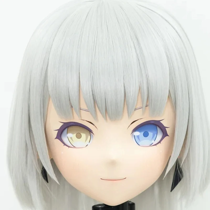 

(MEO092) Настроить ручной работы на всю голову, запираемый кроссдресс, мужской и женский японский мультфильм, аниме, игровой персонаж, маска кигуруми