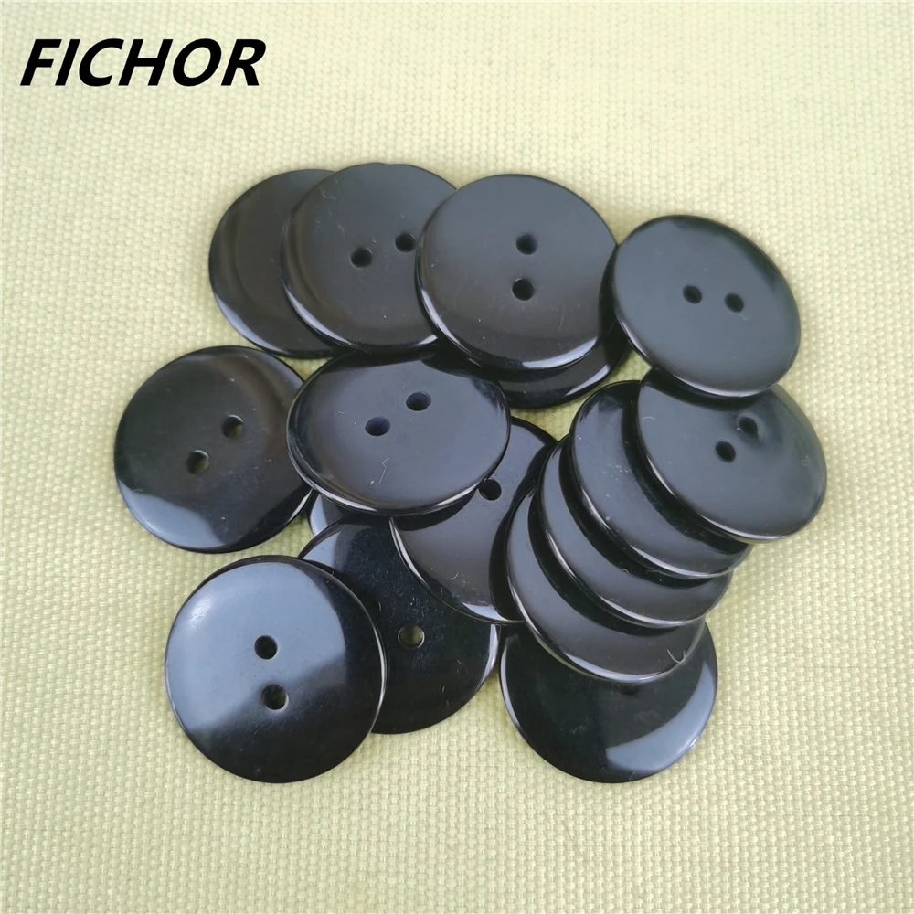 10/20pcs 22.5mm 2 Holes Buttons Sewing accessories Size Complete for clothing Decorative Plastic Buttons Handmade DIY