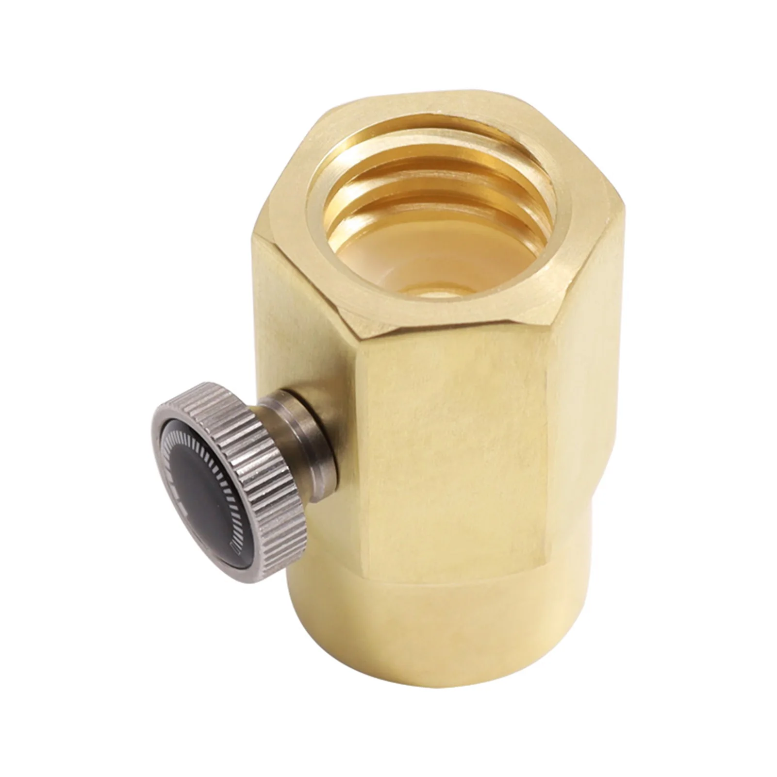 Brass Household Soda Bottle Adapter CO2 Cylinder Refill Adapter CO2 Fill Valve Connector Refill BottleTR21-4 to CGA320