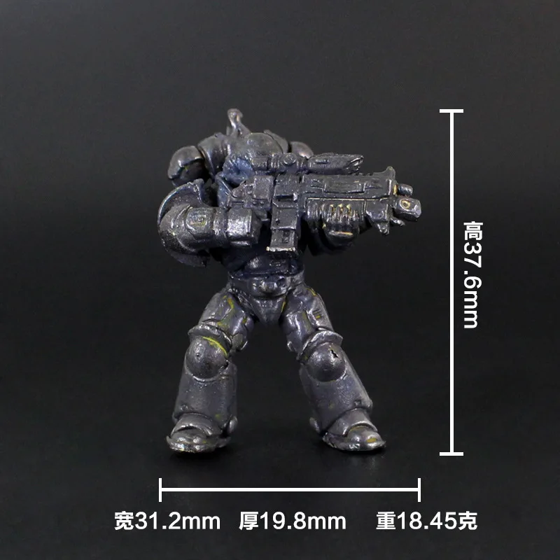 Pièces de jeu de société, modèle de soldat, figurines d'action en laiton, accessoires d'ornement miniatures, homme musculaire, guerrier, jouets créatifs