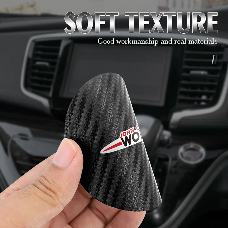 2Pcs Leather Coaster Anti-noise Water Cup Pad Cushion For MINI Cooper WORKS R56 F50 F55 F56 R50 R53 R55 R57 R58 R59 R60 One JCW